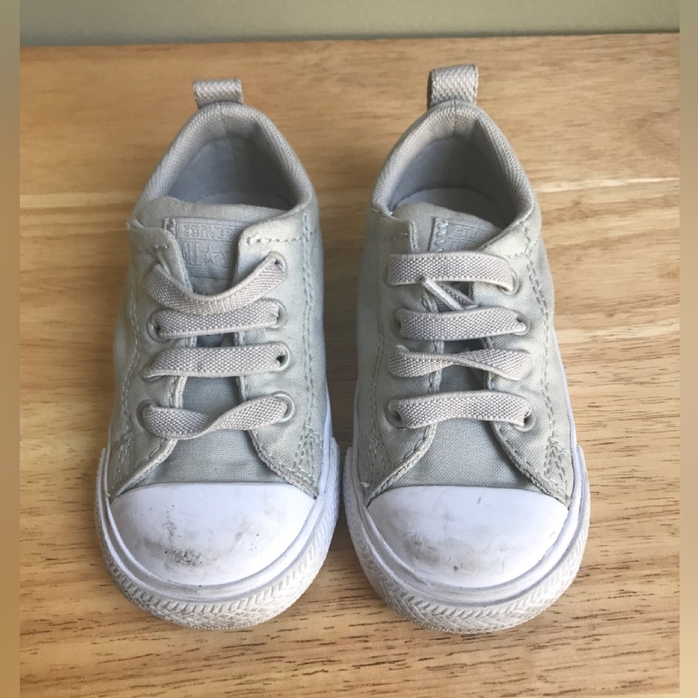 Converse Chuck Taylor All Star Toddler Shoes Light Grey Size: US 7 EUR 23 CM 14